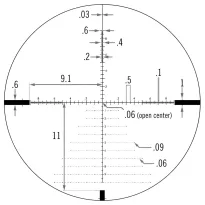 Luneta Vortex Diamondback Tactical 4-16x44 FFP 30mm AO EBR-2C MRAD - 9