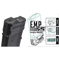 Strike Industries - Stopka magazynka Enhanced Magazine Plate +5 - PMAG M3 - Czarny - SI-EMP+5-FDE - 7