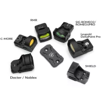 Strike Industries - Stopka do magazynka EMP LED dla Glocka z latarką - Czarna - SI-EMP-LED-BK - 10