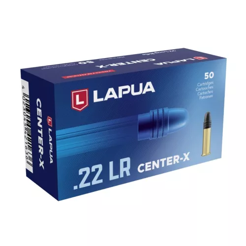 Am. B. Z. Lapua Center-X Match - .22 LR 40gr Match
