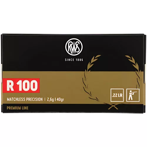 Am. B. Z. RWS R100 - .22 LR 40gr Match - Opk. 50 szt.