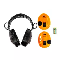3M - Słuchawki aktywne Peltor SportTac - Zielone/Pomarańczowe - 3