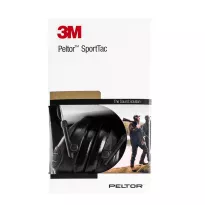 3M - Słuchawki aktywne Peltor SportTac - Zielone/Pomarańczowe - 4