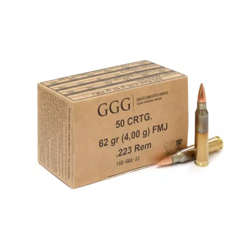 Am. Kul. GGG - .223 Rem 62gr FMJ - Opk. 50 szt.