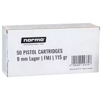 Am. Kul. Norma - 9x19 7,5 g FMJ - Opk. 50 szt. - 2