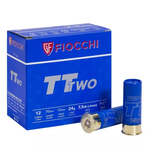 Am. Śrut. Fiocchi TT Two Trap - 12/70 24g trap - Opk. 25 szt.