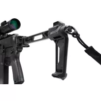 Strike Industries - Kolba składana Strike Dual Folder Stabilizer - QD Sling - Czarna - SI-FSA-DUAL-STAB - 2